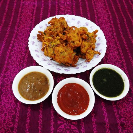 Onion Bhaji 4 Pieces